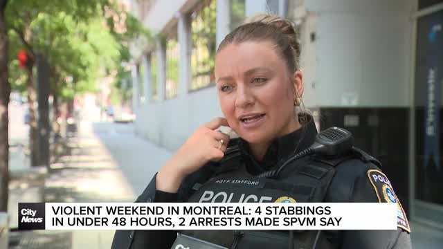 Violent weekend in Montreal: four stabbings in 48 hours