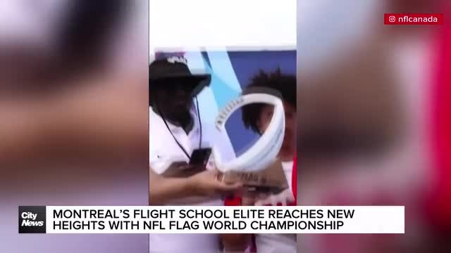 Montreal flag football team wins NFL world championship