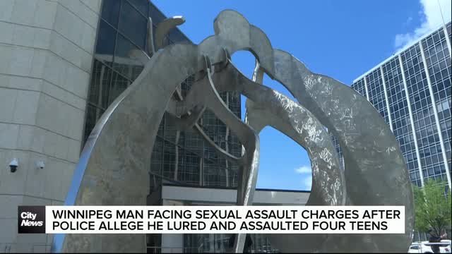 Winnipeg man charged for allegedly sexually assaulting four teens