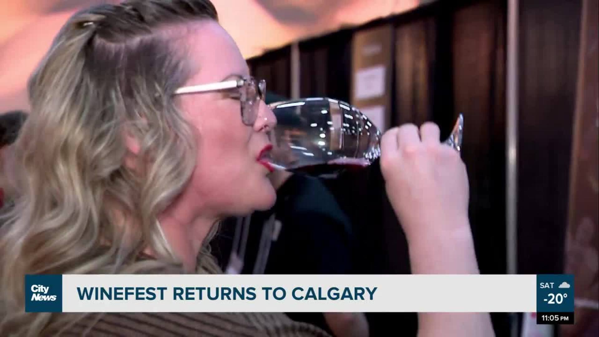 Winefest returns to Calgary