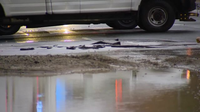 Watermain break prompts road closure in Scarborough