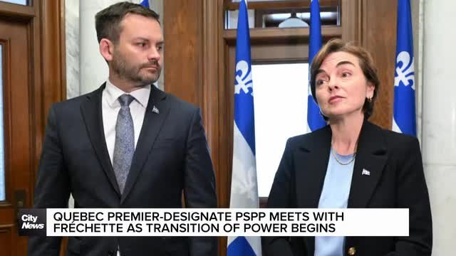 Quebec premier-designate meets Fréchette: Transition of power begins
