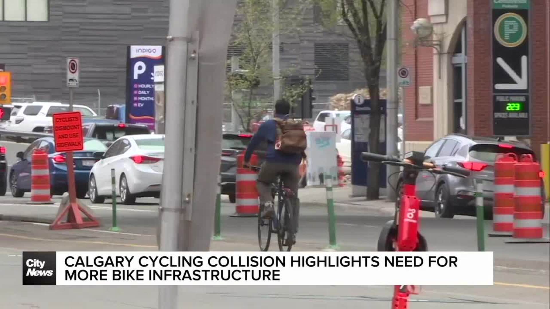 Calgary cycling collision highlights need for more bike infrastructure
