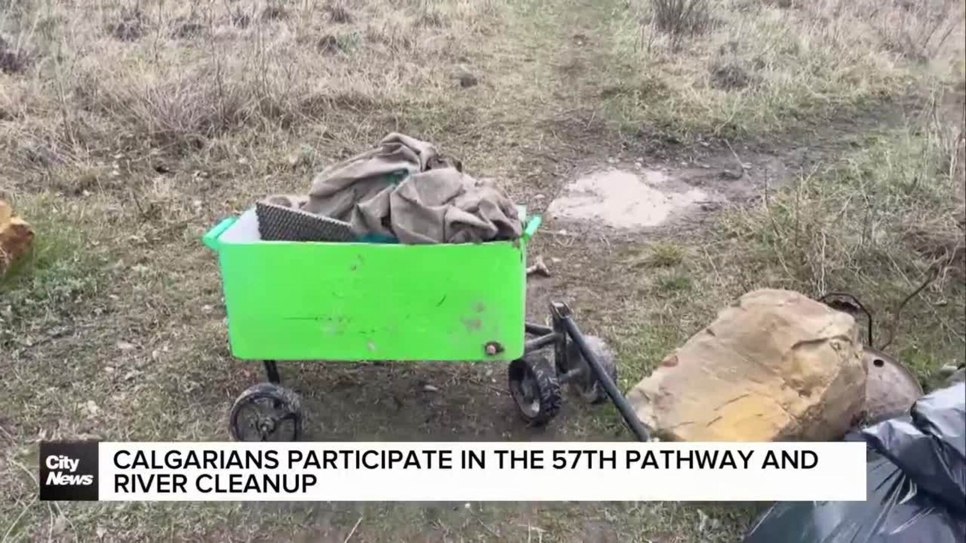Calgarians participate in the 57th pathway and river cleanup