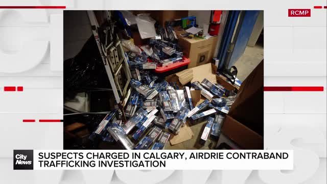 Suspects charged in Calgary, Airdrie contraband trafficking investigation