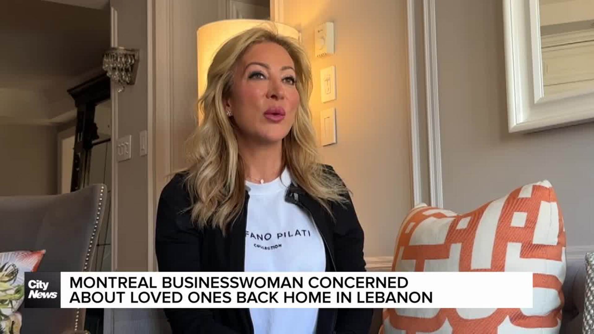 Montreal businesswoman concerned about loved ones back in Lebanon