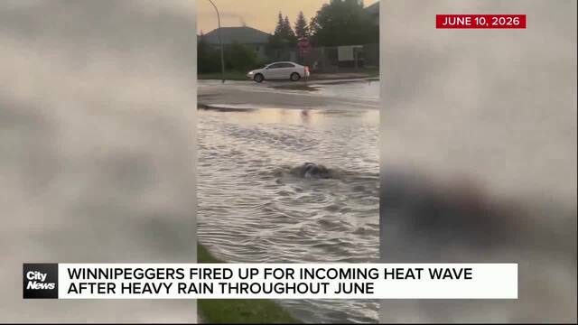Winnipeggers gear up for incoming heat wave