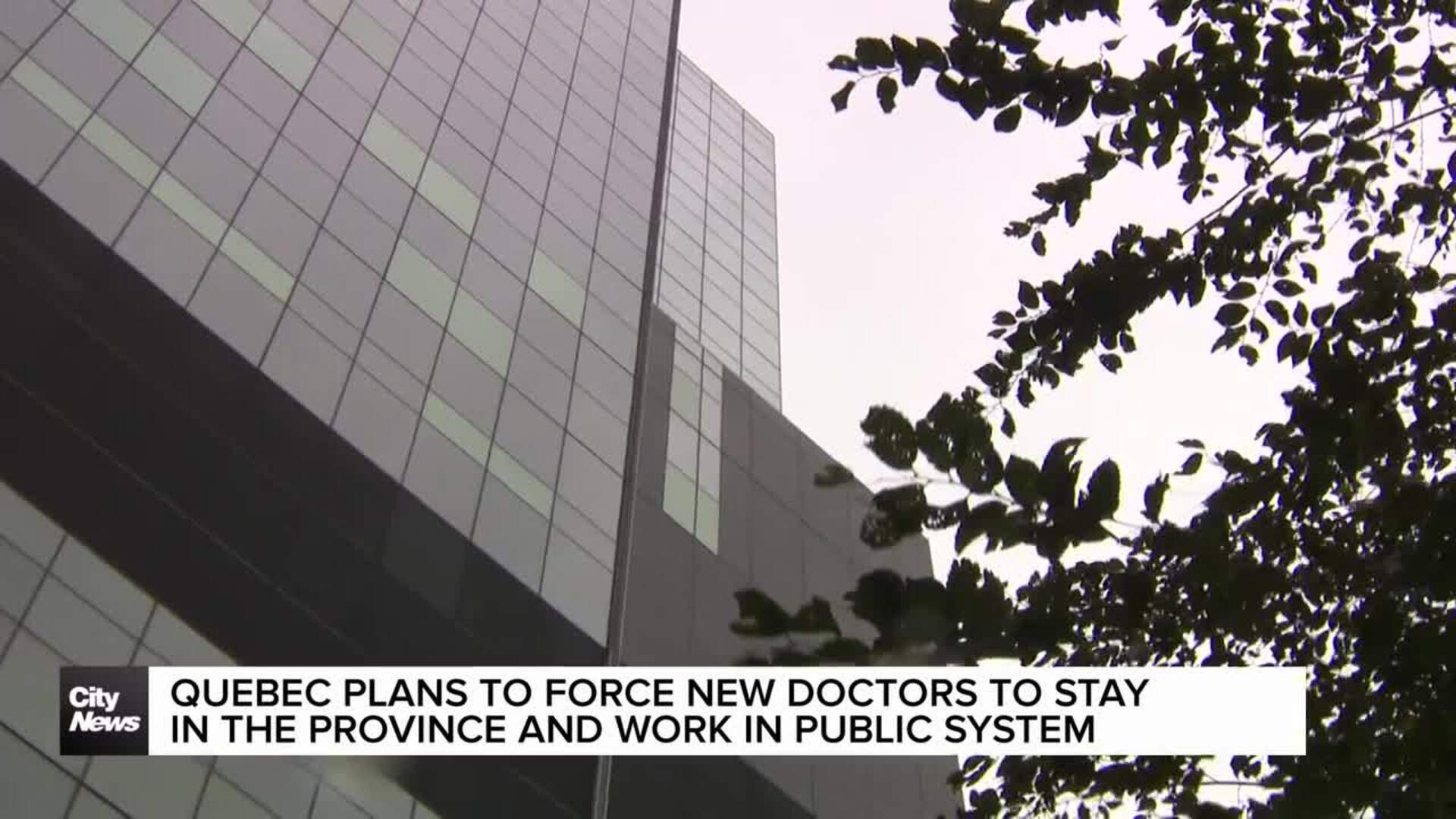 Quebec to force new doctors to work in public system for first years