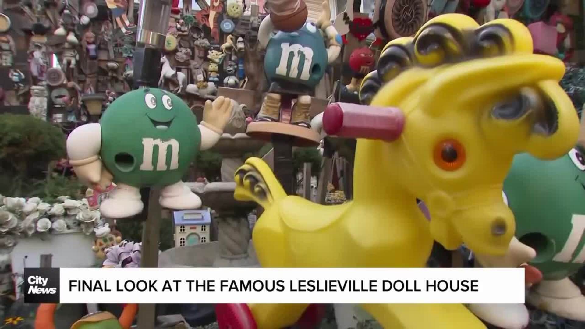 'Leslieville Dollhouse' to take down dolls.