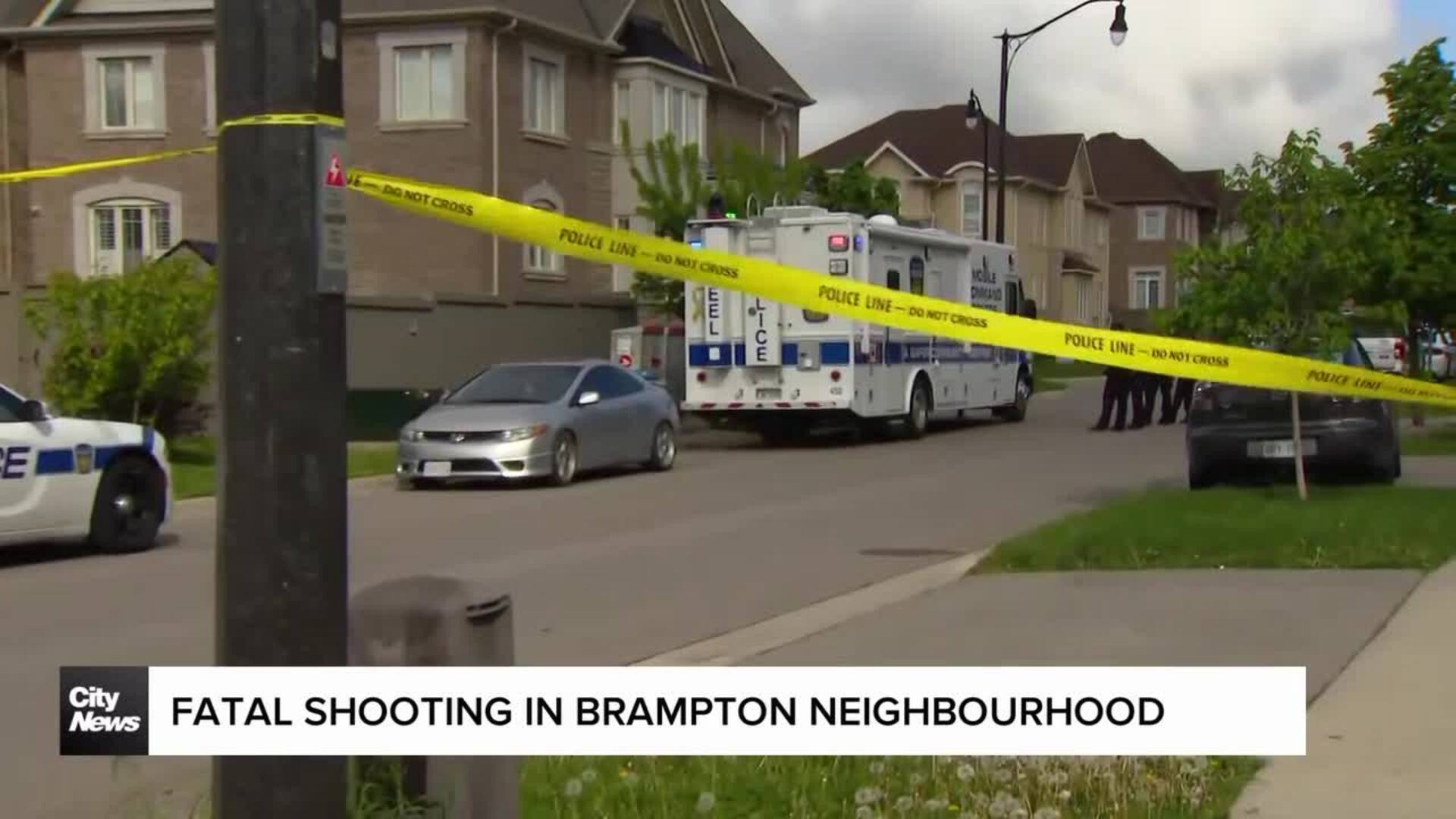 Man dead after shooting in Brampton neighborhood