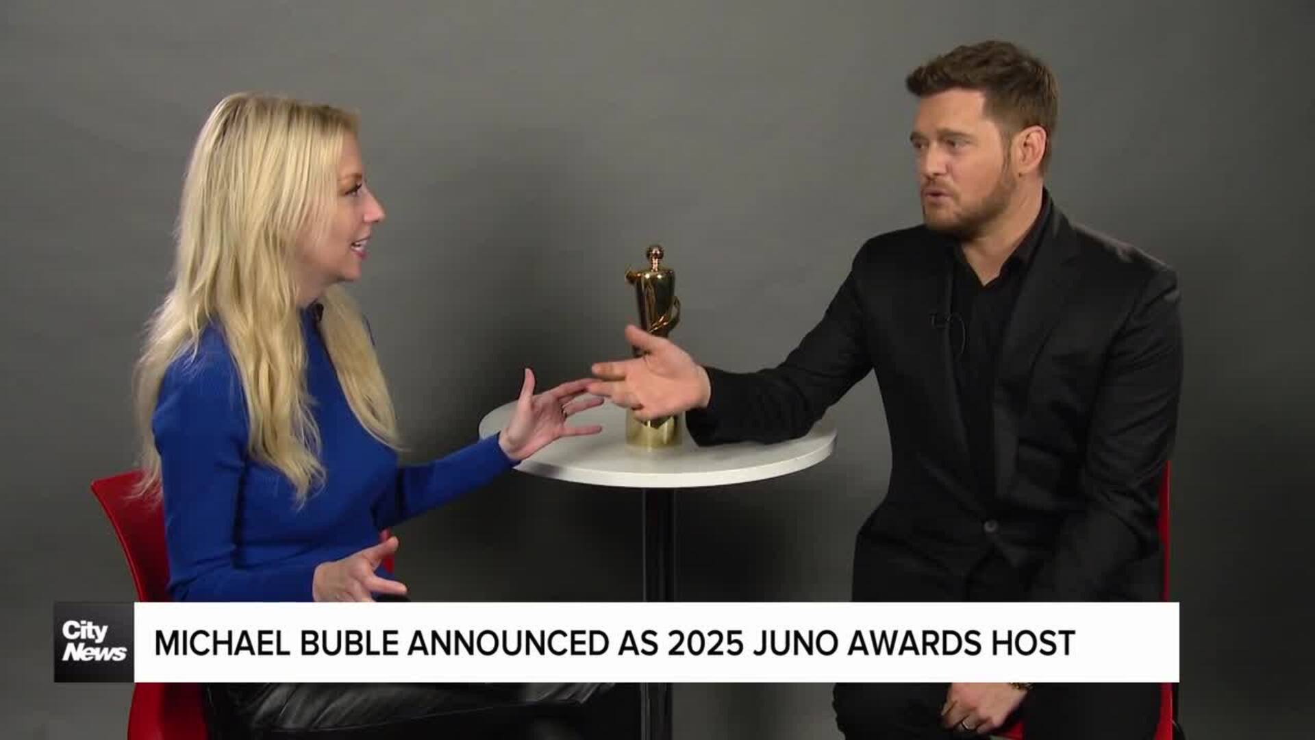 Michael Buble will host Juno Awards for third time