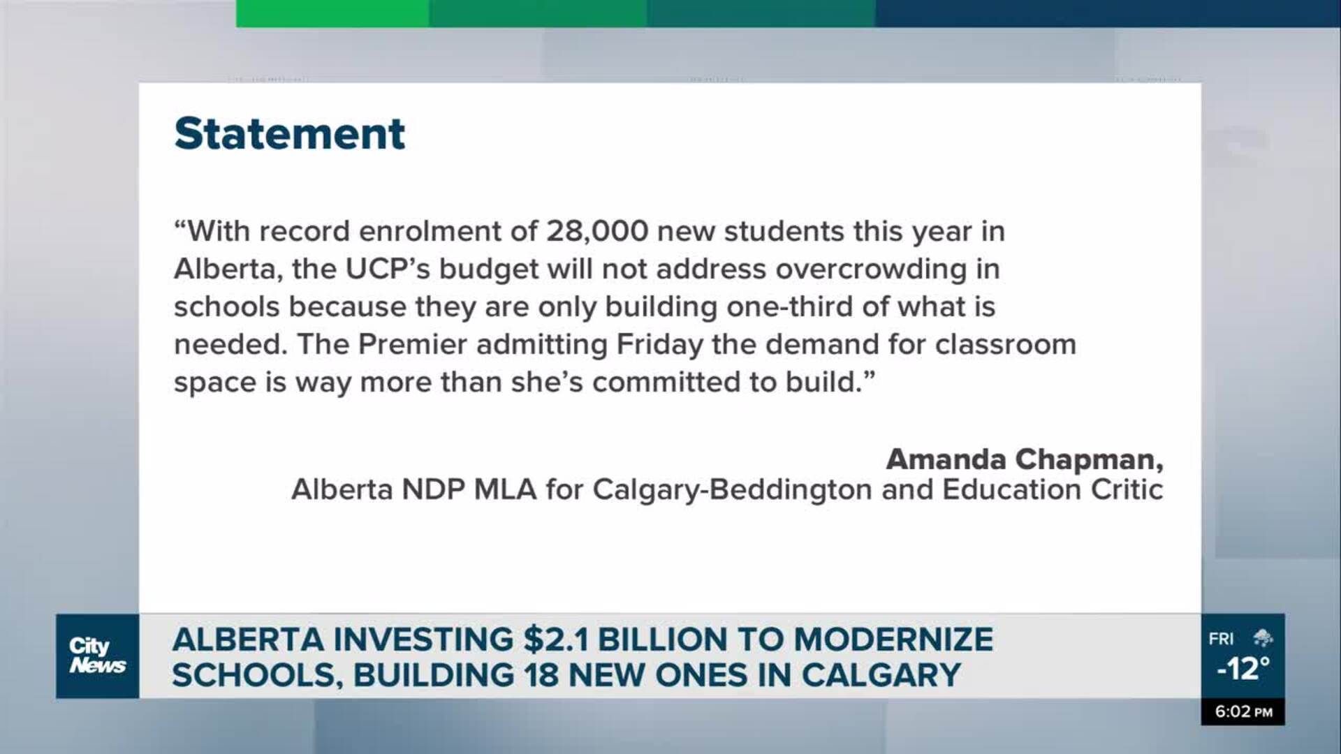Province investing to modernize and build schools