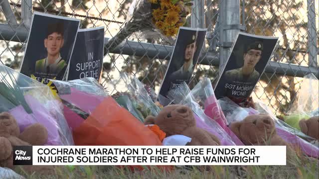 Cochrane Marathon to help raise funds for injured soldiers at CFB Wainwright