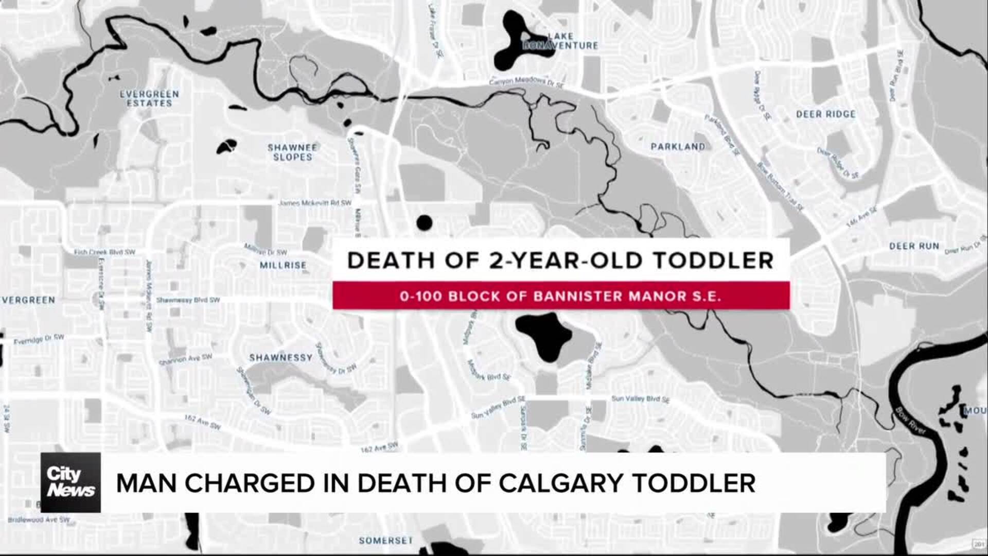 Man charged in death of Calgary toddler
