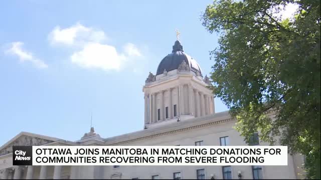 Ottawa joins Manitoba flood donation matching