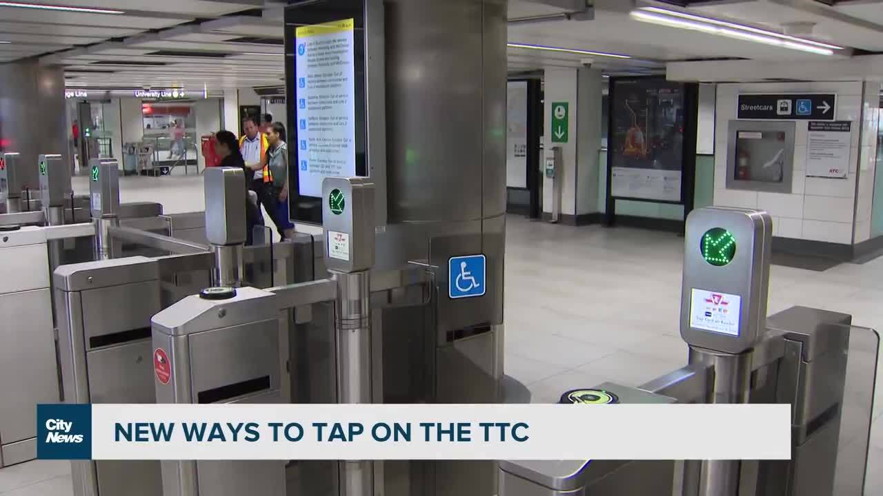 The TTC officially launches new ways to tap on CityNews Toronto