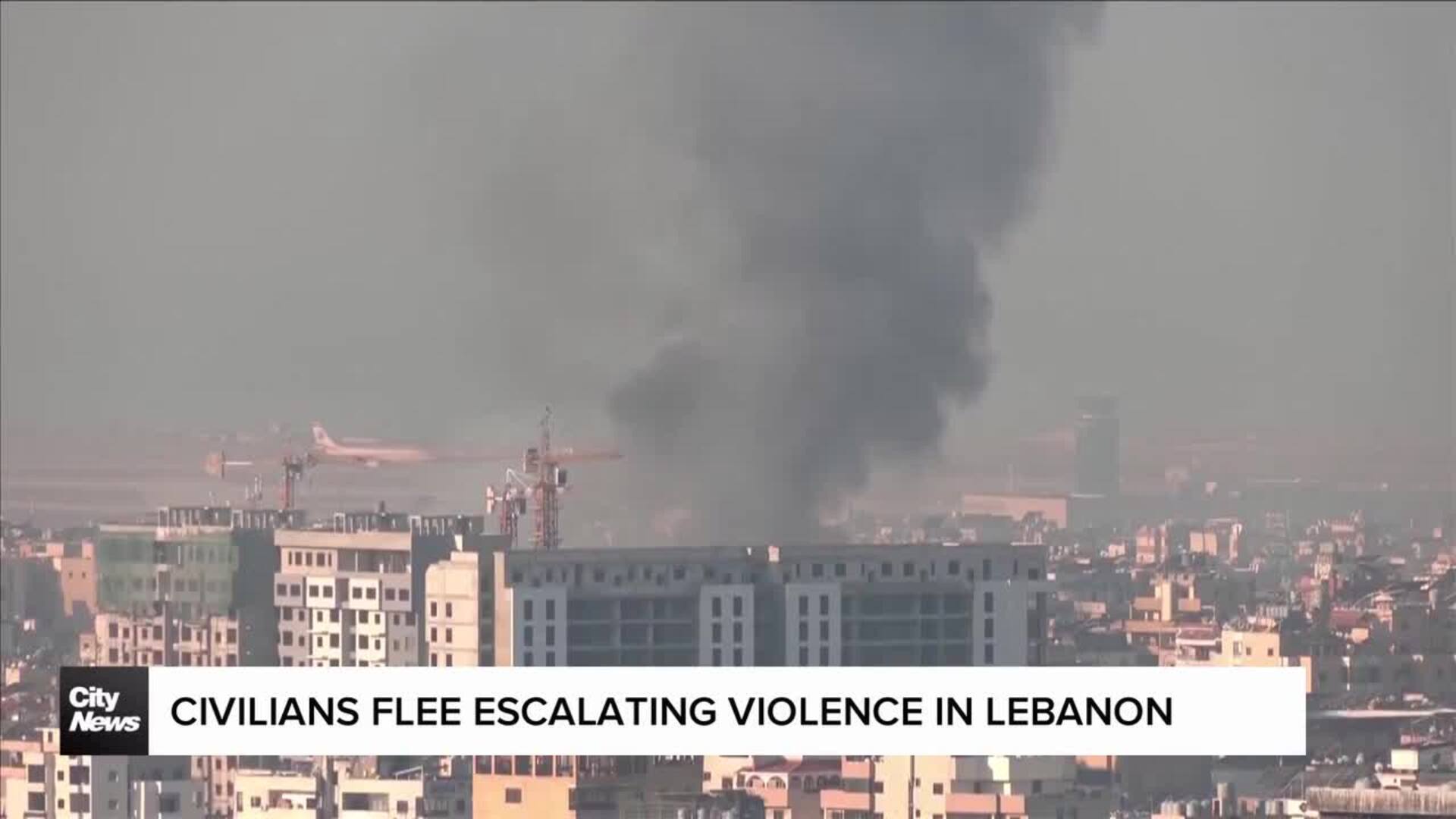 Evacuations underway as Israeli airstrikes escalate in Lebanon