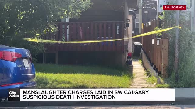 Manslaughter charges laid in SW Calgary suspicious death investigation