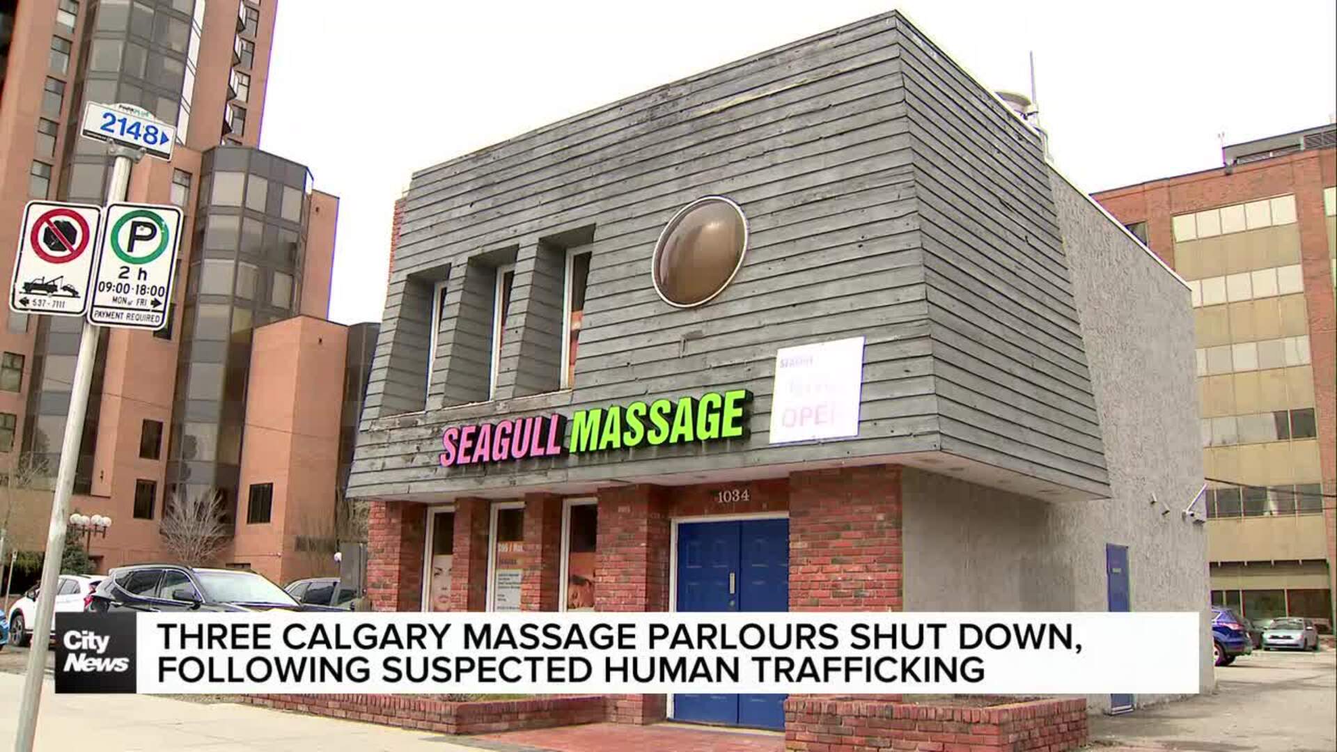 Three Calgary massage parlours closed for alleged links to human trafficking