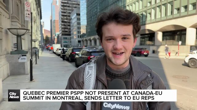 Quebec Premier PSPP not participating in Canada-EU summit in Montreal