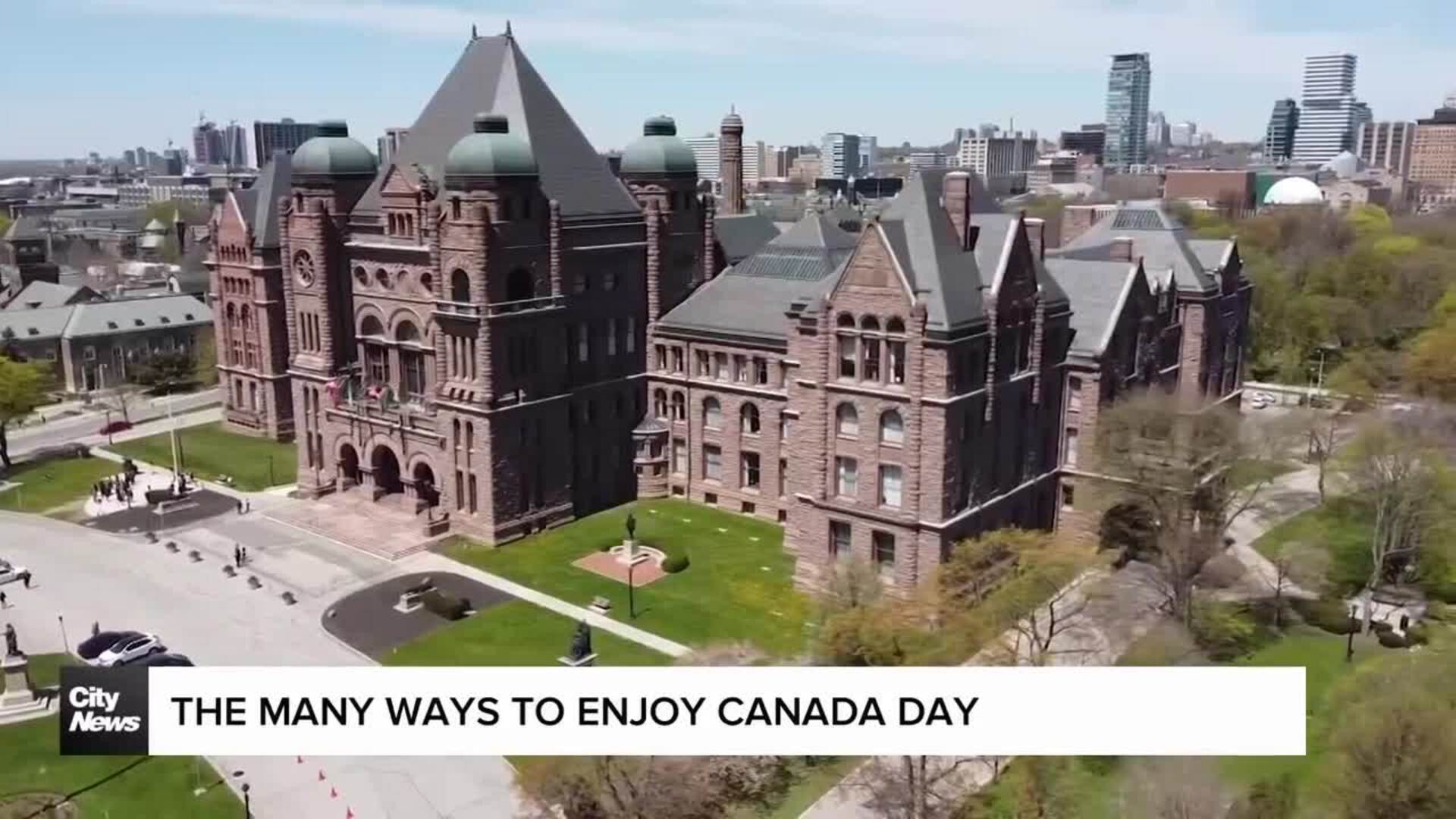 Canada Day activities around the GTA