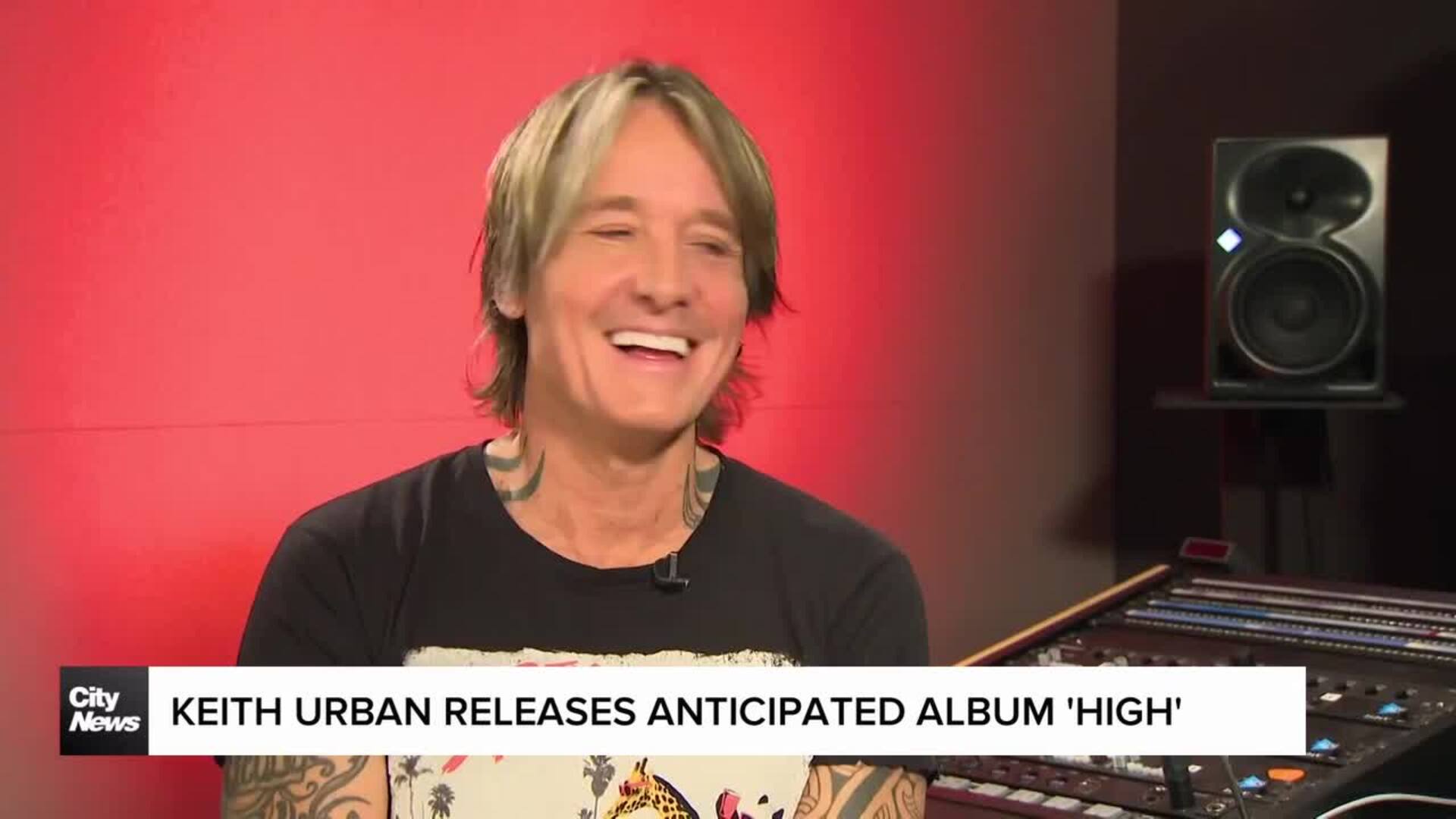 Keith Urban discusses "High" of new album