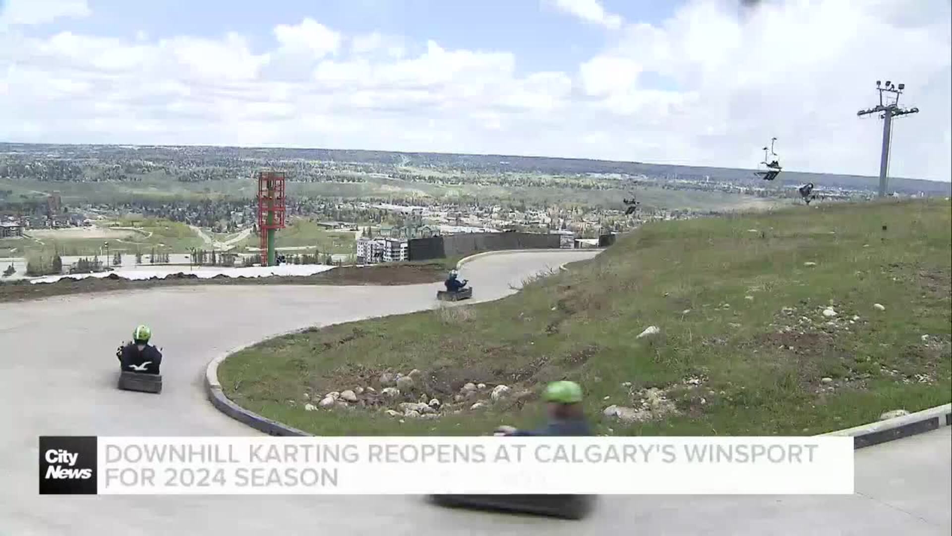 Downhill karting reopens at Calgary's Winsport for 2024 season