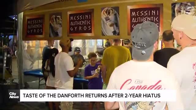 Taste of the Danforth returns after 2-year hiatus