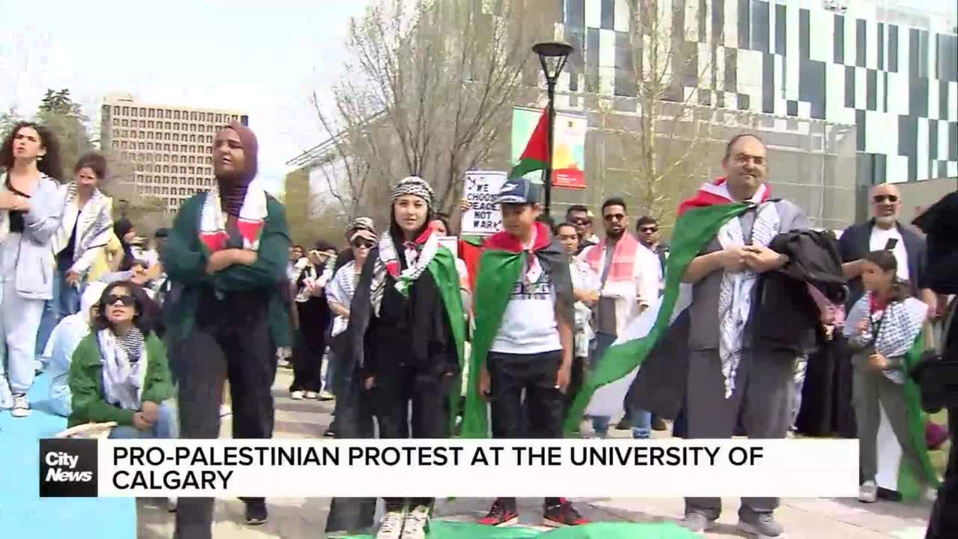 Pro-Palestinian Protest at the University of Calgary