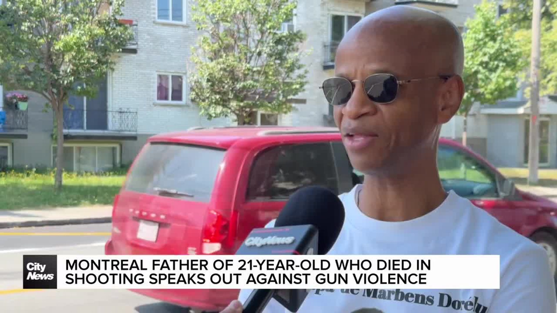 Father of man shot dead in Anjou speaks out against gun violence