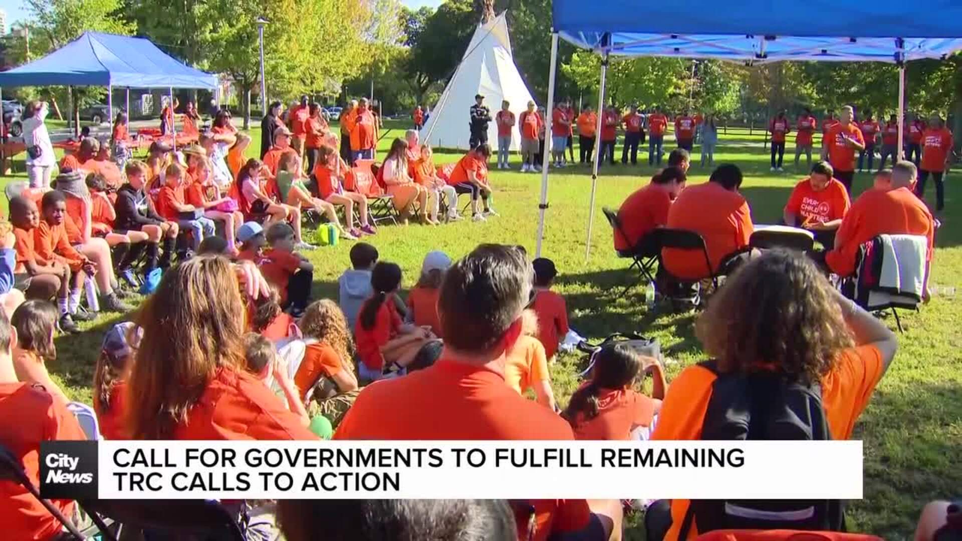 Calls for the federal government to fulfill remaining TRC calls to action