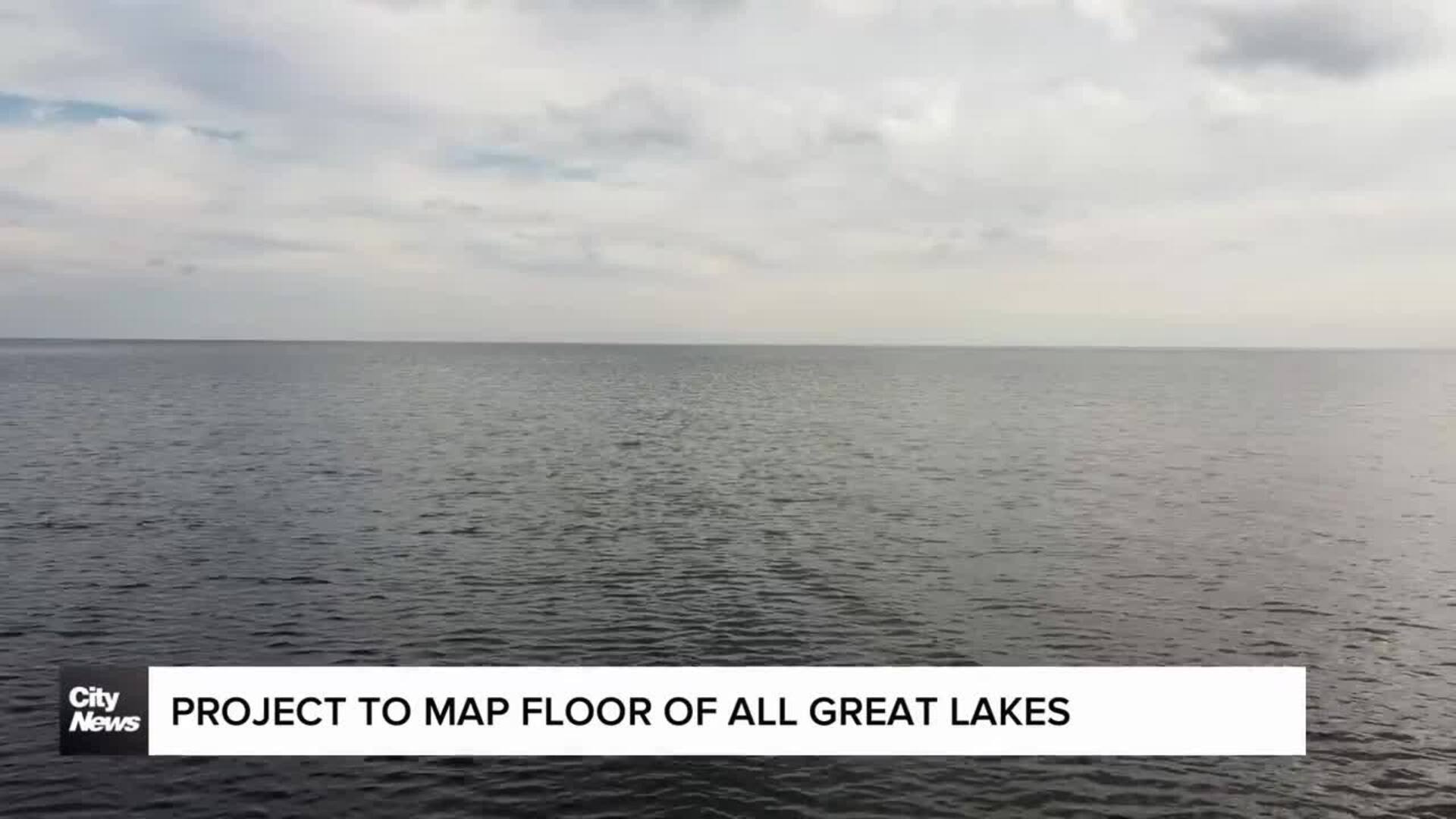 Project underway to map floor of Great Lakes