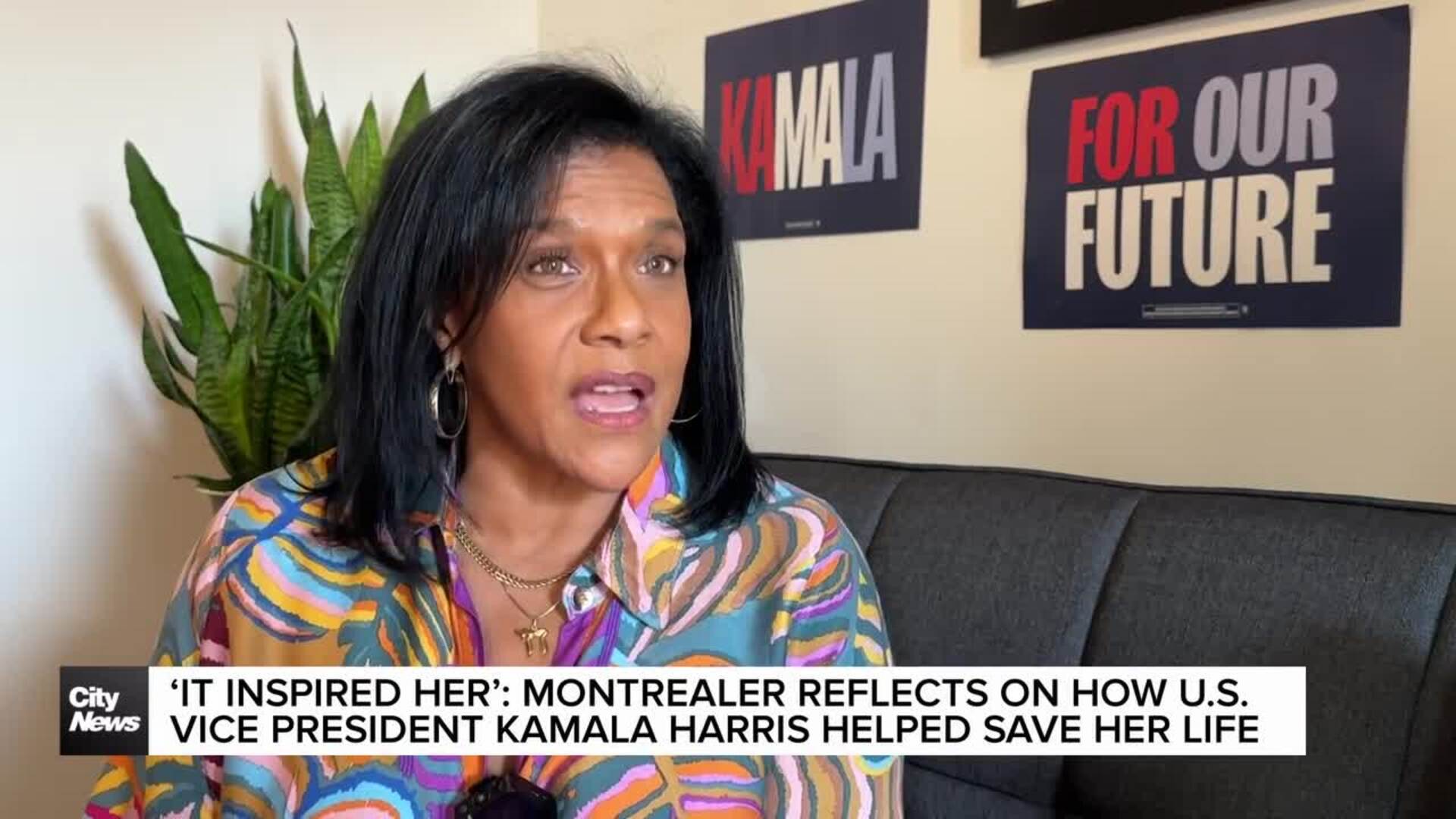 Montrealer reflects on how Kamala Harris helped save her life