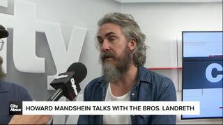 Howard Mandshein talks with Bros. Landreth