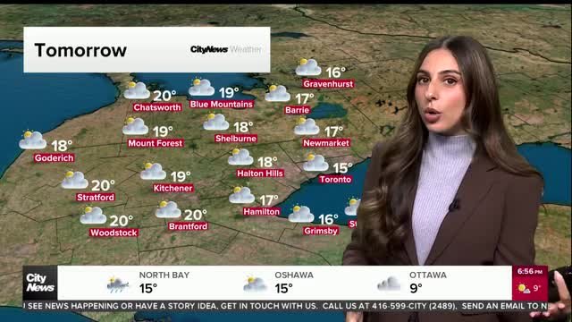 Mild and dry weather for Halloween