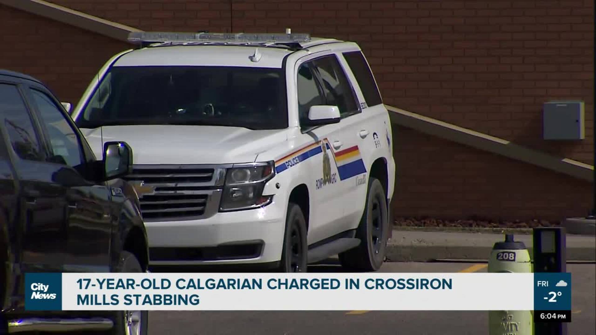 Calgary teen charged in Crossiron Mills stabbing