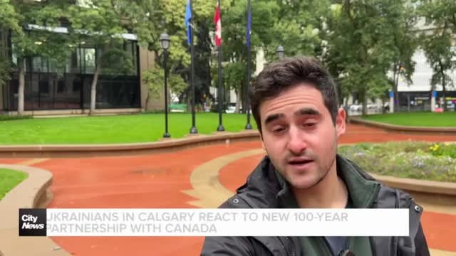 Ukrainians in Calgary react to new 100-year partnership with Canada
