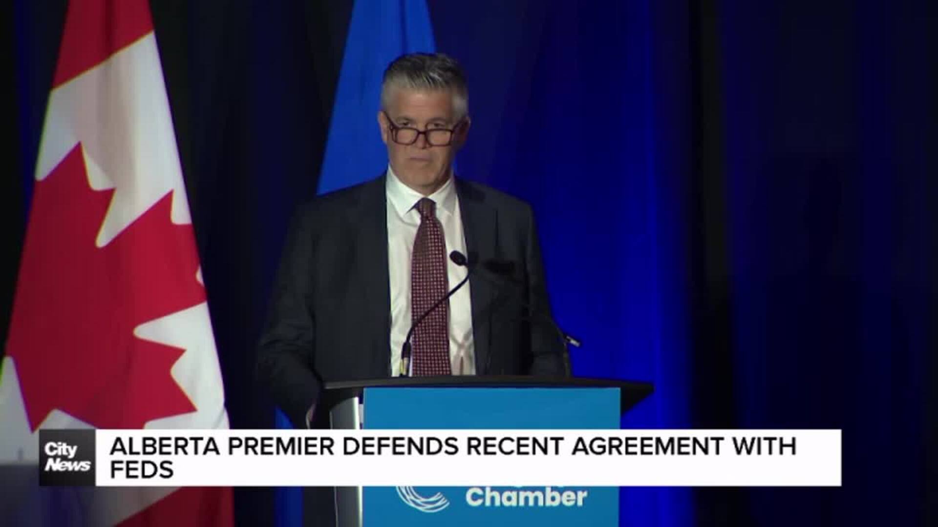 Smith defends agreement with feds on pipeline