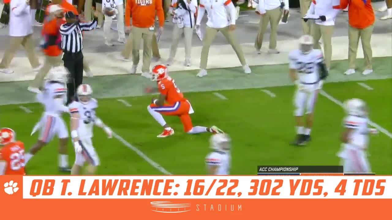 Acc Championship Trevor Lawrence Highlights No 23