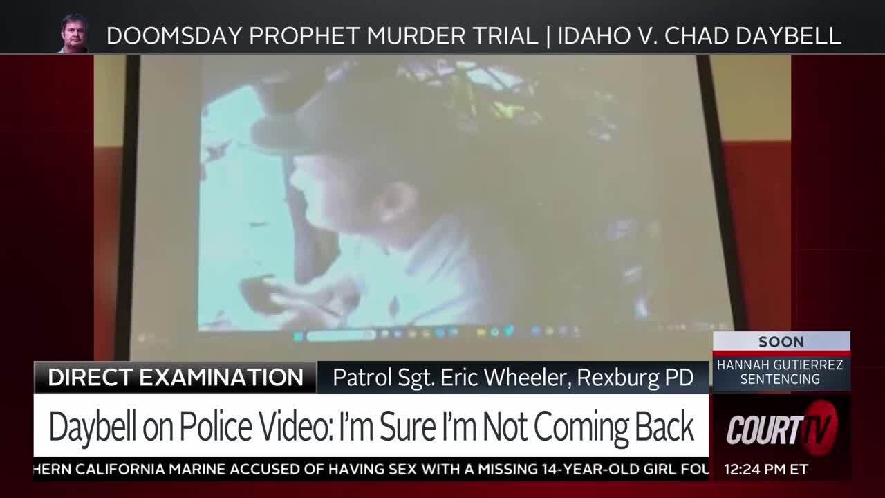 Trial Exhibit: Chad Daybell Speaks to Daughter From Patrol Vehicle | Court  TV Video