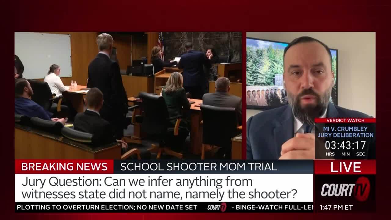 School Shooter Mom Trial: Jury Asks Another Question | Court TV Video