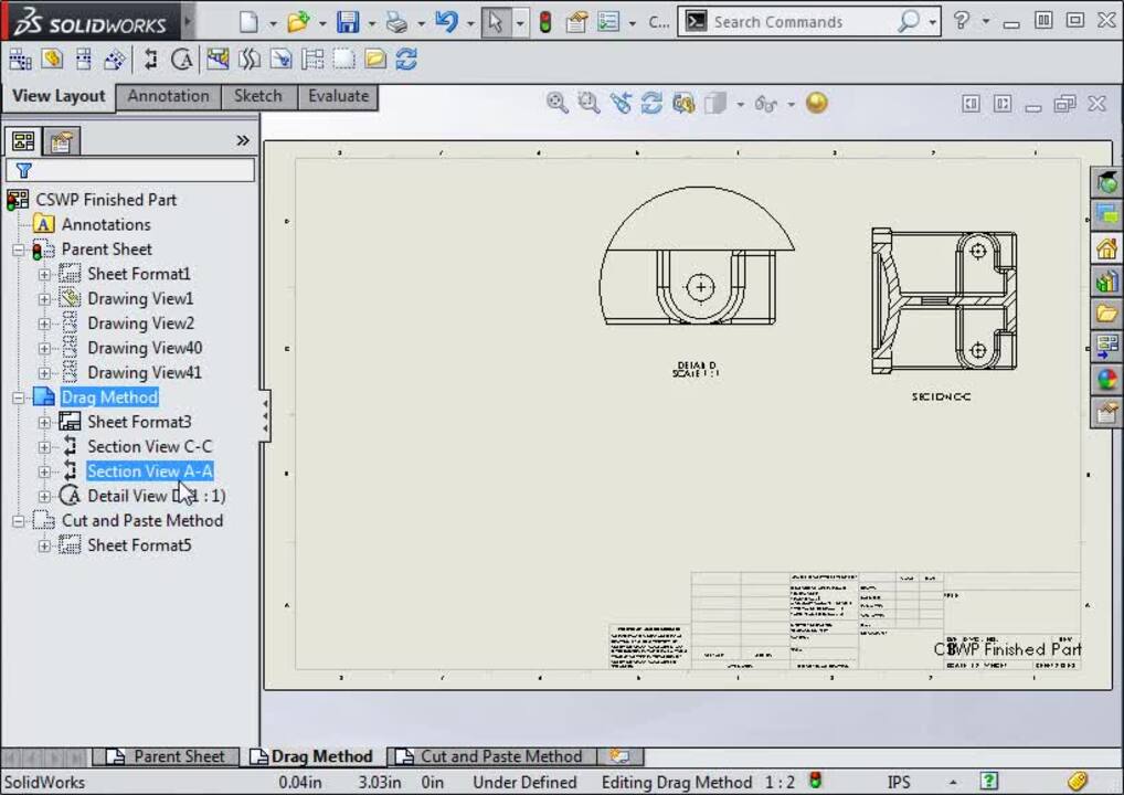 Relocating Sketches in SOLIDWORKS  TriMech