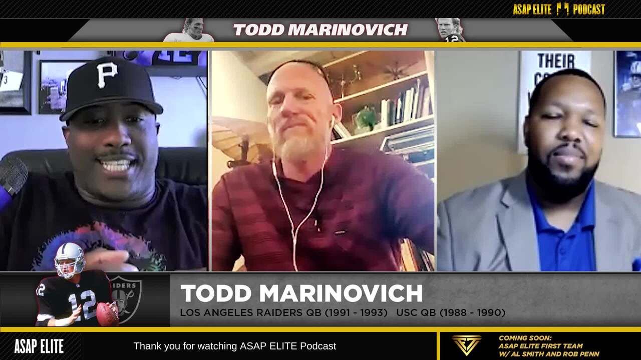 Former USC and Raiders QB Todd Marinovich Interview! 