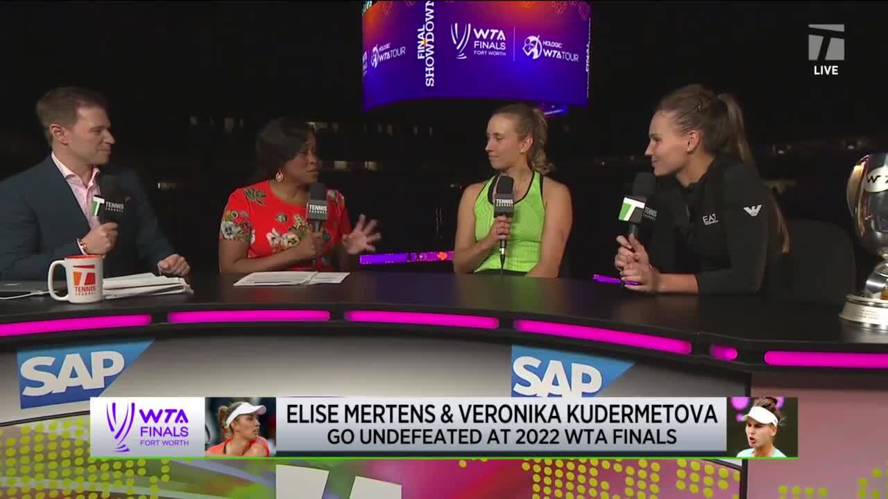 Just kept believing WTA Finals champs Kudermetova/Mertens interview