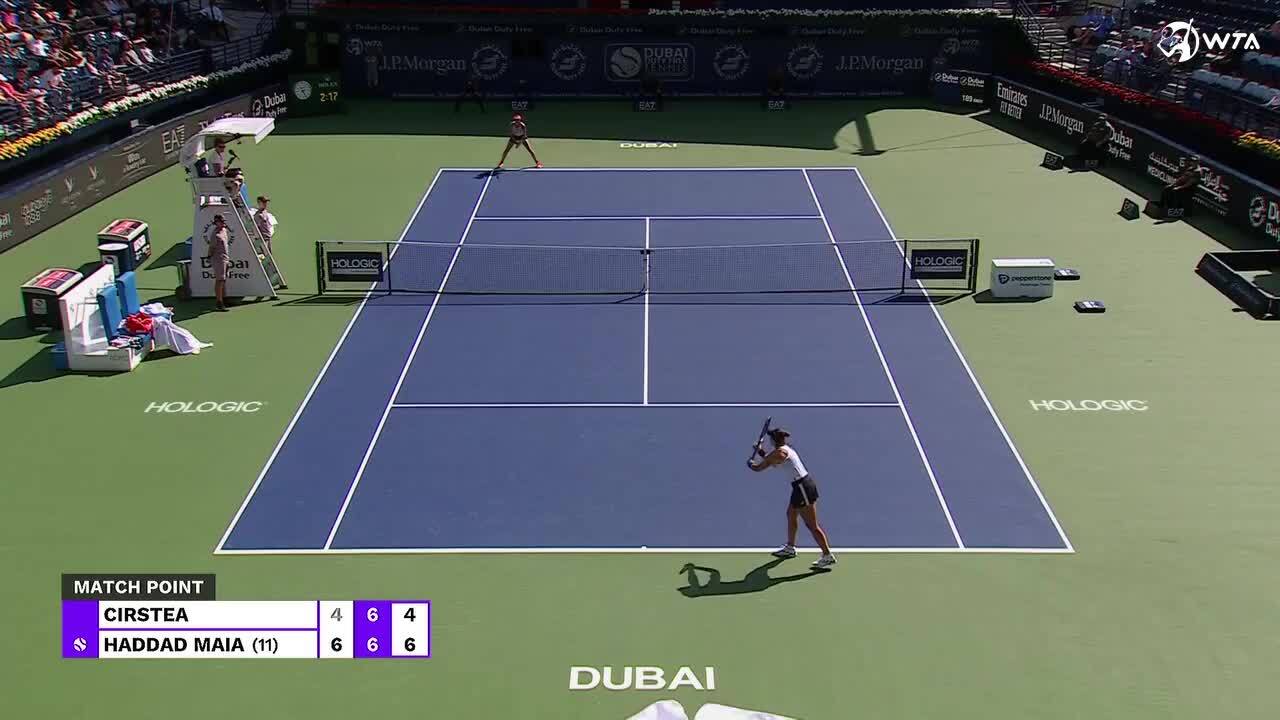 Belinda Bencic vs Karolina Muchova Highlights - WTA Dubai Tennis  Championships - 2023 ( FULL MATCH ) 