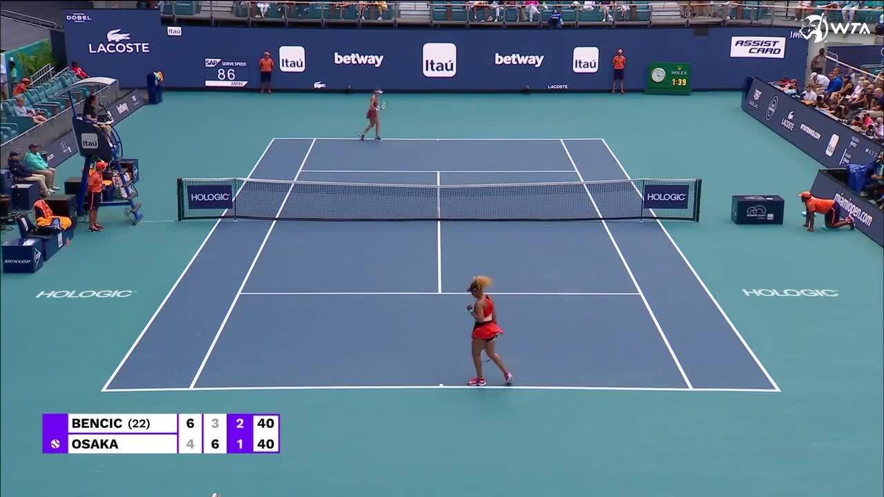 Point-counterpoint Iga Swiatek or Naomi Osaka in the Miami Open final?