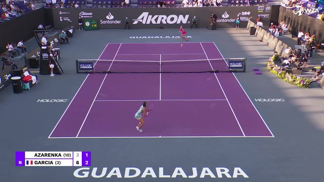 Garcia, Sakkari roll into Guadalajara semifinal showdown