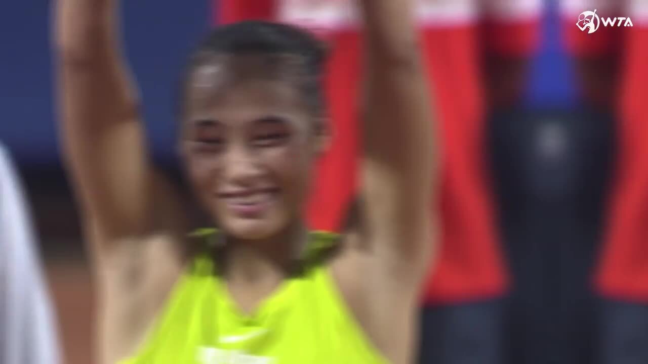 Zheng edges Venus in 3rd set tiebreak[1]