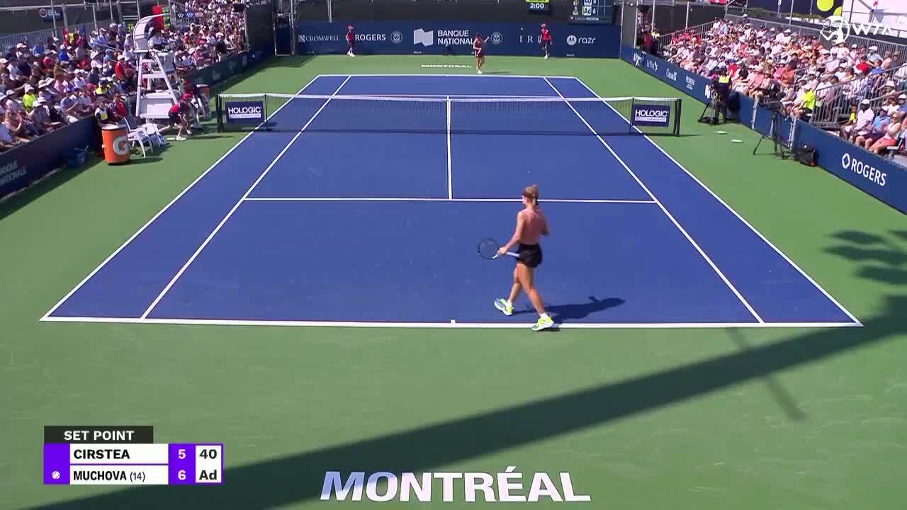 Montreal Muchova all-court masterclass vs