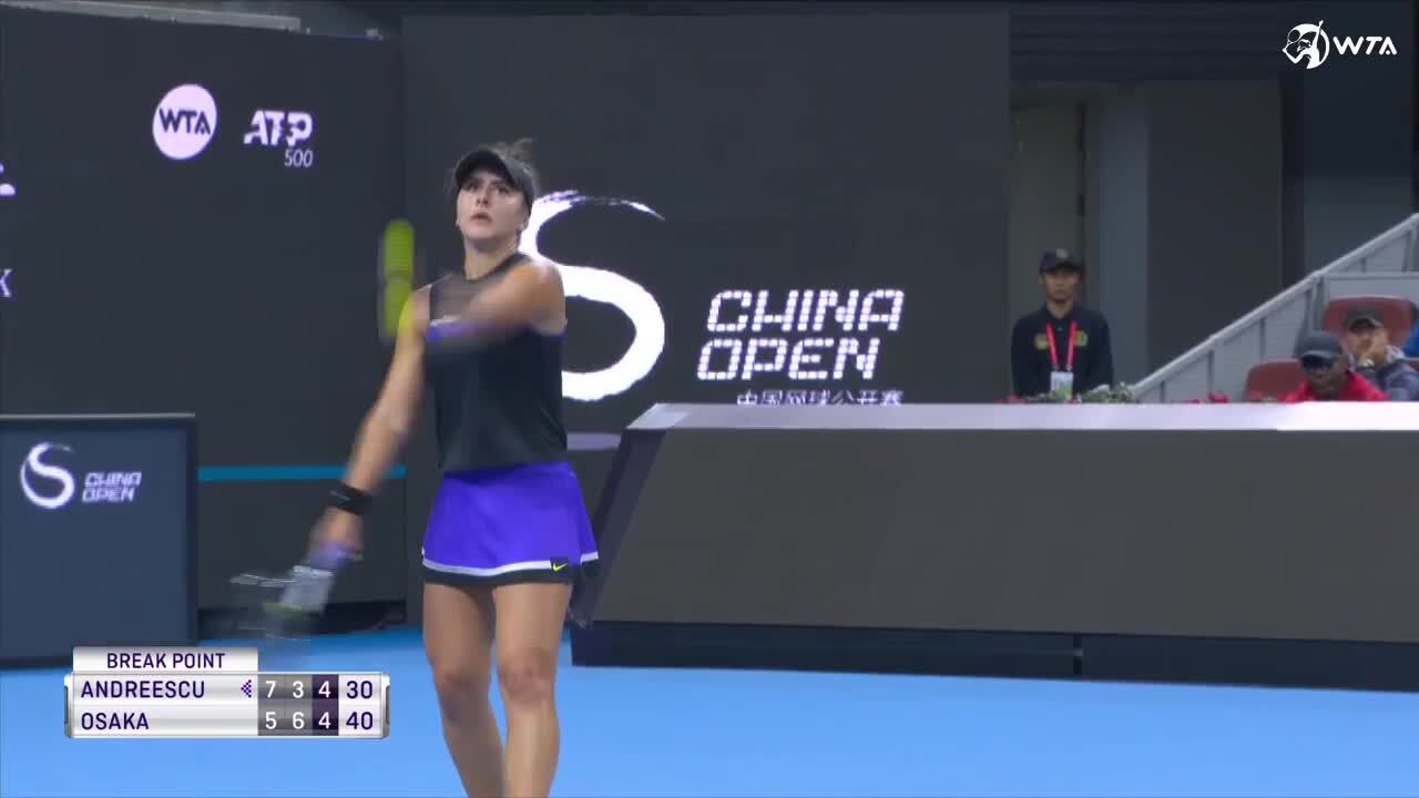 Osaka bate Andreescu e chega à semifinal em Pequim · Revista TÊNIS